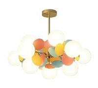 YRYRYW G9 Lampadella a pendente sospeso lampadario lampadario cristallino lampadario a filo a sfioramento del soffitto LED Apparecchi per illuminazione per sala da pranzo camera da letto per bagno-oro