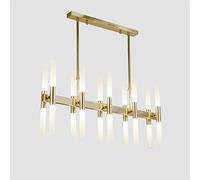 YRYRYW G9 Nordic Concise Candelier, Villa Soggiorno Sala da Pranzo Tavolo da Pranzo Camera Basse, Goldo di lampadario a LED Creative. 20 Testa Household faucets