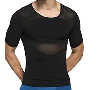 YRYRYW Glabro Shapewear T-Shirts per Maschi - Contrazione Abdominale Compresi Vesti a Sottocapacità Corpetti da Fitness Tuberosi Household faucets