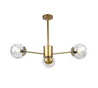 YRYRYW Globe Glass parapshade Durante, molecole di Filo di Alluminio e27 Nordic di Sputnik, molecole di Fagioli magici Durante Il Oro. 3t Household faucets