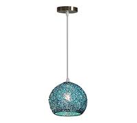 YRYRYW Isola della Cucina 1 lampadario Leggero per Barre per Camera da Letto da Letto Balcone, Metallo Rotondo Durante la Luce, colorato conciso Durante Lampada-j 18x18 cm Household faucets
