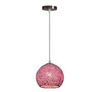 YRYRYW Isola della Cucina 1 lampadario Leggero per Barre per Camera da Letto del Soggiorno Balcone, Metallo Rotondo Durante la Luce, colorato conciso Durante la Lampada-A 18x18 cm Household faucets