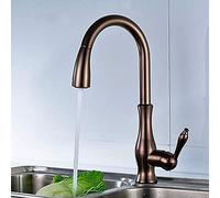 YRYRYW Kitchen Faucet, 360 Rotating Stone Sink Tap,Black Oil Rubbed Bronze Cold And Hot Kitchen Mixer Tap Household faucets
