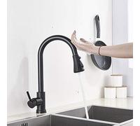 YRYRYW Kitchen Sensor Faucet Pull out 3-Way Sprayer Hot Cold Mixer Crane Tap Brass Rotation Kitchen Mixer Smart Touch Faucets Household faucets