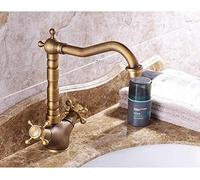 YRYRYW Kitchen Taps Bathroom Sink Faucet Made of Brass Material Double Handle EuropUPC Hot And Cold Water Water Saving Basin Mixer Tap Household faucets
