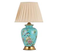 YRYRYW Lamp Ceramic Table Lamp Table Lamps/Desk Lamp Furniture Decorative Ceramic -Table Lamp Chinese Flower And Bird Bedroom Bedside Lamp for Hotel Living Room Desk Bookcase Lamps Lamp Household