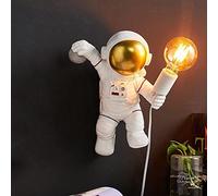 YRYRYW Lamp Table Lamps for Bedroom,E27 Room,Astronaut, Bedside Lamp for Room Boys And Girls,with And,180cm Cable,Wall Lamp Household faucets