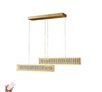 YRYRYW Lampada Post-Lampada, lampade per la casa da Pranzo di Ristorante Bar, Personaggio della creatività Illuminazione nordica, Luce a LED Lusso Tutto Il lampadario in di Rame-Rame-Rame Non ha