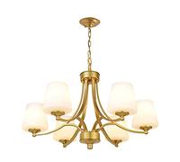 YRYRYW Lampadari del Soggiorno American American Living, lampade a soffitto in Stile Europeo, lampadari Nordic Creative Creative Concise Iron Art, per la Sala da Letto per Lo Studio della Camera da