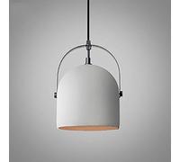 YRYRYW Lampadari di personalità in Stile Country e27, ladri per corridoi Camera da Letto per Camera da Letto per Camera da Letto, Creative Retro Rough Cement lampadari di Cemento-Grey. 16 * 23 cm