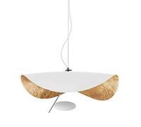 YRYRYW Lampadario a cappello Nordic oro a led, barra per camera da bar in hotel ristorante hotel club Light Light, Post- Luce Luxury Creative Flying Saucing lampadario-Outer bianco in oro interno Luce