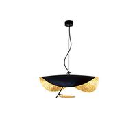YRYRYW Lampadario a cappello Nordic oro a led, barra per camera da barretto di abbigliamento hotel ristorante hotel club Light Light, Post- Luce Luxury Creative Flying Saucing lampadario-Outer nero in