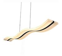 YRYRYW Lampadario Artistico, lampadario a Forma di S personalità Creativa a LED, Light Bar, Sala da Pranzo a LED Camera da Letto LED Light-Tre-Step di Luce Cambiamento 100 * 12 cm Household faucets