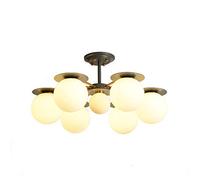 YRYRYW Lampadario di fagioli magici di vetro ultra-più luminoso, lampadario a soffitto a soffitto industriale vintage industriale di fagioli a sospensione per la cucina da pranzo cucina da soggiorno e