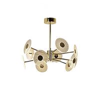 YRYRYW Lampadario Sputnik, lampadario a LED di Fattoria, per Cucina da Letto per Camera da Letto per Camera da Pranzo, lampadario a lampadario-10 Head 55 * 55 cm Household faucets