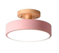 YRYRYW Lampade a soffitto a LED Rotonde semifulò a Filo con soffitto Camera da Letto a 3 Colori Dimming a soffitto Piatto Lampada Camera da Letto della Lampada da Letto per Il soffitto della Lampada