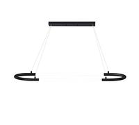YRYRYW Lampadella da Pranzo nordica a LED, Persona Creativa da Pranzo Creativa, per Soggiorno Camera da Pranzo Camera da Letto Bar Bar Bar Bar per Appartamento Nere Nere la Luce Tricolore 140 * 30 cm
