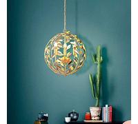 YRYRYW Le Viti lasciano Le Palline Illuminazione, Le lampade di personalità nordiche, la Sala da Pranzo della Camera da Letto del Soggiorno, E14 American Concise lampadari di Ferro o-Otto. 42 * 45 cm