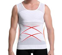 YRYRYW Maglie da Ginnastica Elastiche per la Pancia Aggrappata e Il Slimming, Maglietta di Trasparenza per Loro Maschi, Maglietta da Fitness con Shaper e Corpetti da Abdomen, Magliette da Corpo