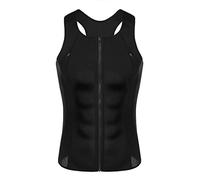 YRYRYW Maglietta di Compresione Senza Maniche per Magliatura alla Velloccia, con Cerniera Breathable Vesti da Fitness correttore di Forma eveltiuto per Uomini Household faucets