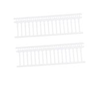 YRYRYW Modello di Recinzione da 1 m. Recinzione da Giardino Lunga. Materiale ABS. Tavolo. Materiali per Modelli di Costruzione per Decorazioni da Giardino in Scala Household faucets