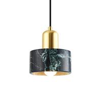 YRYRYW Nordic Postmodern Light Luxury Concise Chandelier,E27 Concise Marble Small Chandelier,Bedside Bedroom Bar-Gold. Ink Green Household faucets