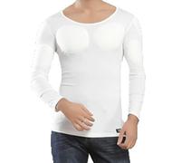 YRYRYW Pantofola Shapewear Shirt per Uomini - Tirocinio compressivo Elastico, riduzione del pannicale e Controllo della Figura Household faucets