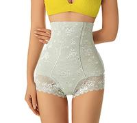 YRYRYW Pantyine di Alto Schiacciato Femminili Tiro al Cerco Modelli di Cintura Body Shape Corsetti Lace Brief Comfort Hand W洗、Machine Wash sotto Vestiti Femminile con Controllo del Ventre Pannolini