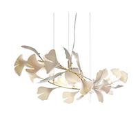 YRYRYW per Hotel per uffici di Vendita per Bar, Illuminazione della personalità del Designer Nordico, lampadario a Foglia in Ceramica concisa a LED, Elegante Legno Bouquet in Ferro e Porcellana di