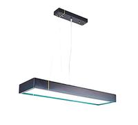 YRYRYW per Il Ristorante Tea Seam Studio BAVOLO DEA Prova, lampadario Blu Marino, Ufficio a Legno Nordico a LED Long LUGHT SCALDA di SCHEDELE 90 * 25 * 8CM Household faucets