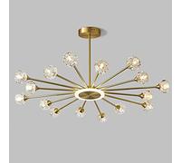 YRYRYW per la casa per la Camera da Letto Principale casa, Lampada a soffitto Creativa, G9 Luce di Lusso Post- Tutto lampadario di Rame, lampade nordiche Calde-Boom 16 Household faucets