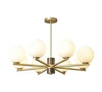 YRYRYW per Le luci della Camera da Letto in Camera da Pranzo, lampade nordiche Creative, g9 lampadario del Soggiorno in Rame Completo, conciso lampadario molecolare di Fagioli magici. Household