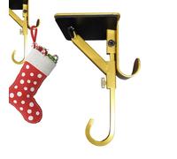 YRYRYW Porta Calze di Natale, Supporti per ghirlande Resistenti per Camino | Espositore Decorativo Antiscivolo per Festival, Feste, Vite, Ufficio, Soggiorno, Ornamenti Natalizi, dormitorio Household