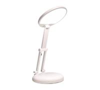 YRYRYW Portable Foldable LED Desk Lamp, 4000K Rechargeable Reading Light with Stepless Dimming, Touch Control, Memory Function, ABS Material, White Color Household faucets