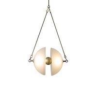 YRYRYW Sala modella sala mostre per la sala da letto della sala da letto corridoio, lampadario post-designer di lusso a led luce, sala da pranzo creativa piccolo lampadario-bianco 50 * 133cm Household