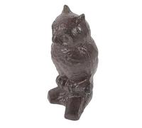 YRYRYW Scultura Chic di Gufo Realizzato in Ferro Ornamenti di Gufo Decorazione da Tavolo per la casa Arte del Giardino Simbolo della Pace Household faucets