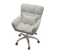 YRYRYW Sedia da Ufficio, Sedia da Toilette per Adolescenti Sedia da scrivania per Camera da Letto per Adulti Sedia da scrivania con Schienale Medio Sedia da scrivania con Schienale Medio per