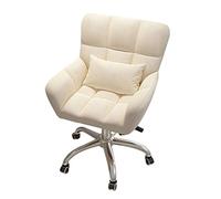 YRYRYW Sedia da Ufficio, Sedia da Toilette per Adolescenti Sedia da scrivania per Camera da Letto per Adulti Sedia da scrivania con Schienale Medio Sedia da scrivania con Schienale Medio per