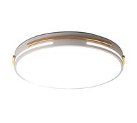 YRYRYW Slim LED Recessed Ceiling Light Wood Acrylic Round Flat Adjustable White Warm Neutral Nordic Energy Saving Kit Household faucets