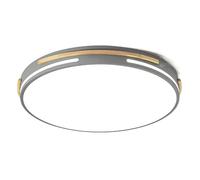 YRYRYW Slim LED Recessed Ceiling Light Wood Acrylic Round Flat Adjustable White Warm Neutral Nordic Energy Saving Kit Household faucets