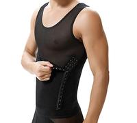 YRYRYW Slimming Men's Compression Shapewear Tank Top for Tummy Control And Waist Trimming - Black, White Household faucets