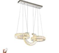 YRYRYW Soggiorno Camera da Letto Sala da Pranzo Bar lampade a LED, lampadario a in Acciaio Inossidabile a LED, Exhibition Hall Café Front Desk Lamp-No Aurora sconvolto 70 * 100 cm Household faucets