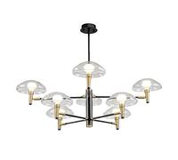 YRYRYW Soggiorno, creatività personalità lampadario di Vetro, lampadario d'Arte di, G9 Nordic Post- Luce Lampada di Lusso LAMPARE-8 Testa 98 * 70 Household faucets