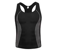 YRYRYW Sweat Sauna Suit Maschino - Slimming Abdomen, Viscozzo Compresore Veste Trimmer Sport T-Shirt Corpetto Flessibile Ginastica Arena Jogging Punto Buono Household faucets