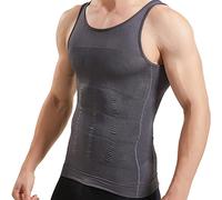 YRYRYW T-Shirt compressivo per Uomini da Slimming, Pantalone Fisso Senza Maniche, Abbraccio Elastico, sottofieni a trameccia Household faucets