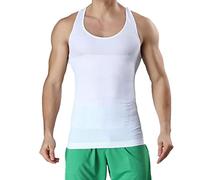 YRYRYW T-Shirt stringino da Braccio Corto per Uomini - Struttura della Vita compressiva Shapewear, Vestito di Fitness Comune Body Shaper, Elastico alla Vita Household faucets