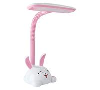 YRYRYW Telescope LED Desk Lamp Dimmable Office Lamp Cute ‘s Desk Lamp Reading Lamp Plug-in Bedroom Bedside Lamp Button Three-Color Dimming, with Pen Holder Table Lamp Reading Lamp Household