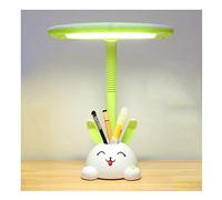 YRYRYW Telescope LED Desk Lamp Dimmable Office Lamp Cute ‘s Desk Lamp Reading Lamp Plug-in Bedroom Bedside Lamp Button Three-Color Dimming, with Pen Holder Table Lamp Reading Lamp Household