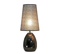 YRYRYW Telescope LED Desk Lamp Table Lamps Nightstand Lamps, Small Bedside Desk Lamps for Bedroom, Living Room with Metal Base and Fabric Lamp Shade Table Lamp Reading Lamp Telescope Household faucets