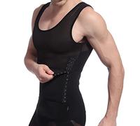 YRYRYW Tetto Modellante T-Shirt da Uomo con Maniche Senza colletta, Abbigliamento di Forma per schiacciare Il Ventre e Sottogonna Aderente Leggermente Elastica Household faucets